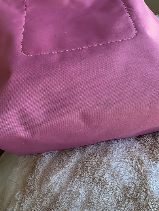 Longchamp Le Pliage Original Backpack pink brown leather main image 6